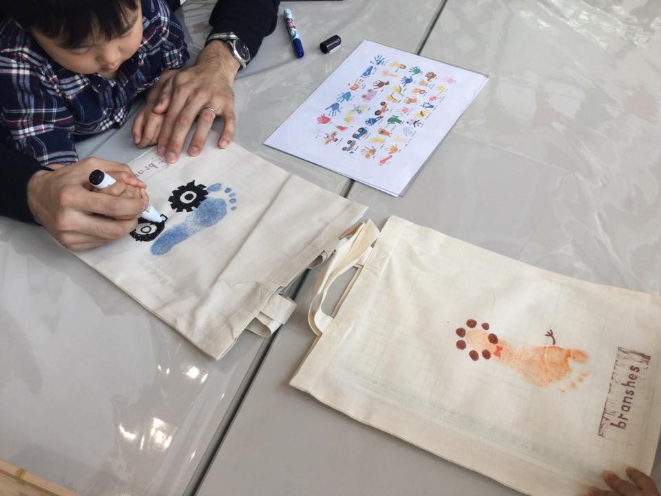 ママ 企業で新しい価値を ブランシェス ママそらイベント 手形足形アート De トートbag 開催レポート ママそら
